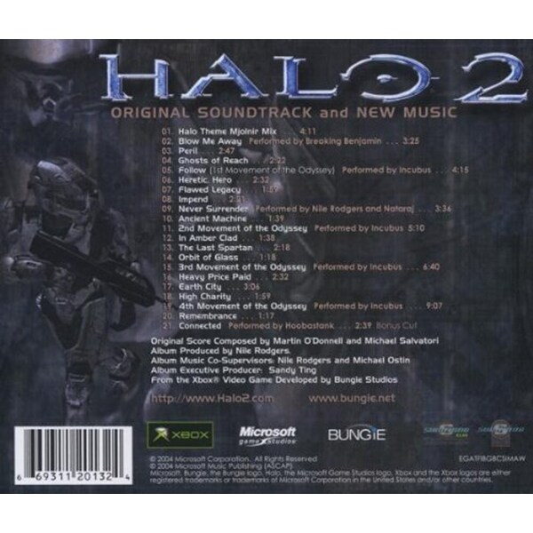 Halo 2 Original Soundtrack CD - Bed Bath & Beyond - 13727702