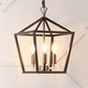 preview thumbnail 15 of 198, Marion Lantern Metal LED Pendant, by JONATHAN Y
