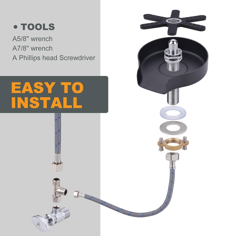 Kitchen Sink Glass Rinser