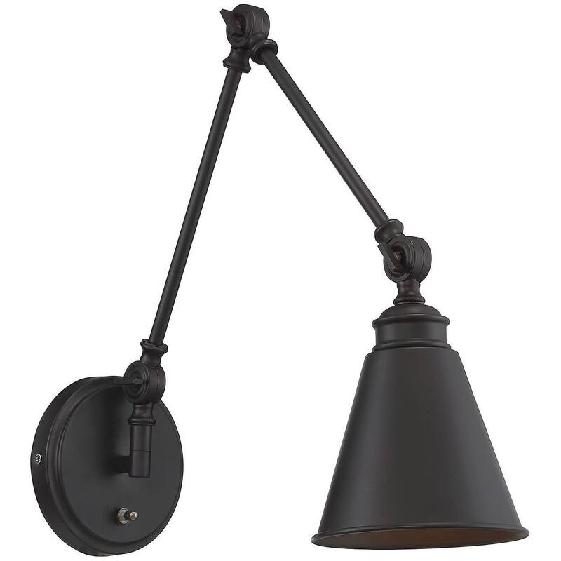 Savoy House Morland 16" Tall Wall Sconce with Plug