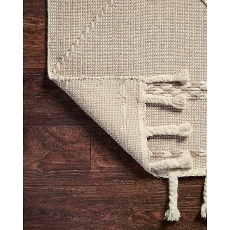 Alexander Home Isaiah Farmhouse Hand Loomed Wool Rug
