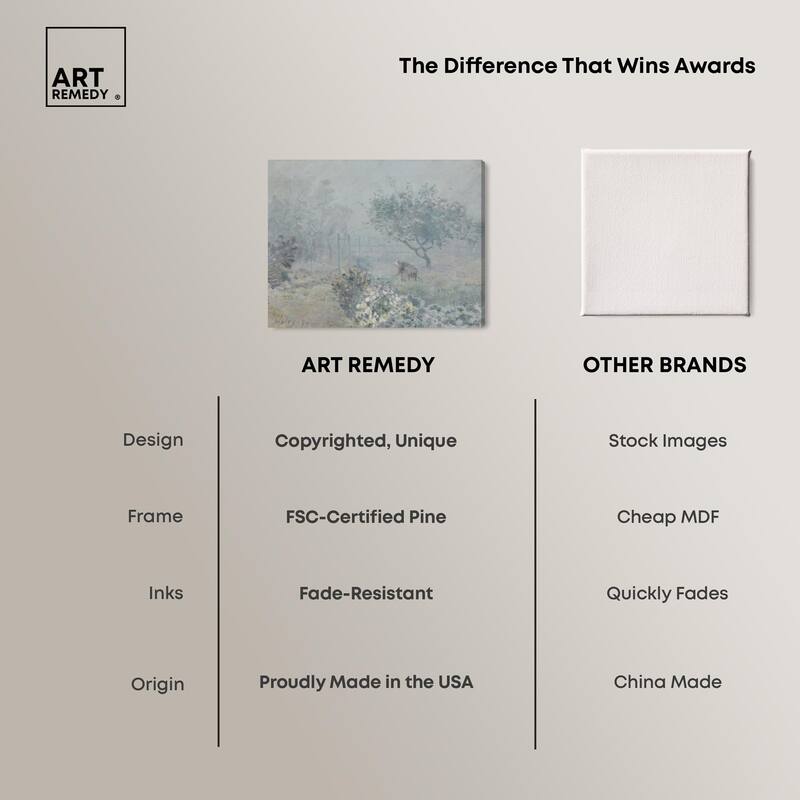 Fog Canvas by Art Remedy, Gallery Wrapped