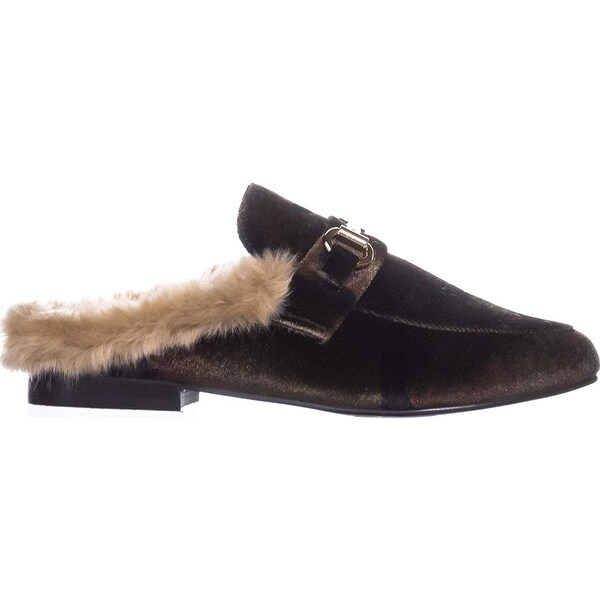 steve madden fur lined mules