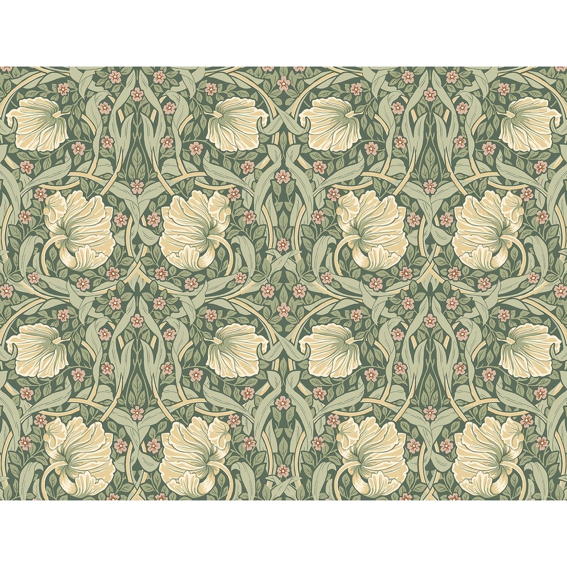 NextWall Pimpernel Floral Peel and Stick Wallpaper