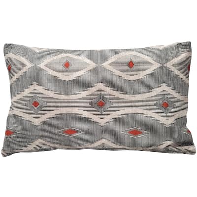 Desmond Red Diamond 12x20 Throw Pillow
