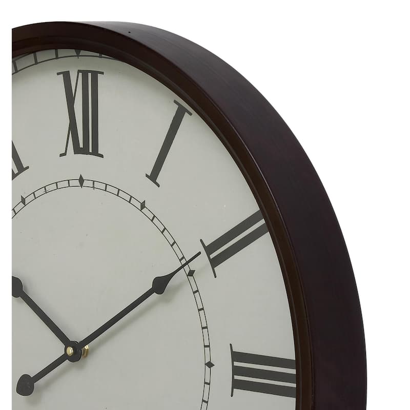 Metal Decorative Wall Clock - Roche River Decor
