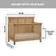 preview thumbnail 8 of 26, Soho Baby Mystic 4 in1 Convertible Crib