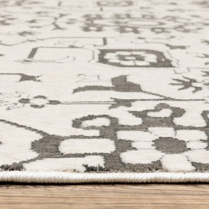 Style Haven Ingram Traditional Borderless Two-Tone Area Rug