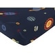 preview thumbnail 3 of 4, Sweet Jojo Designs Space Galaxy Fitted Crib Sheet