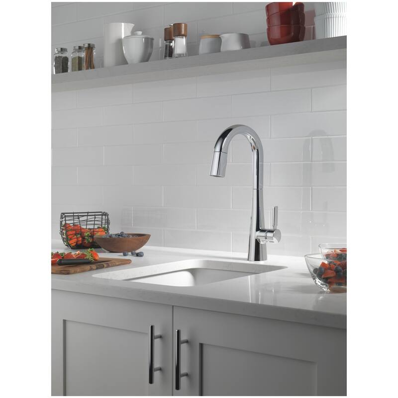 Delta 9991-PR-DST Monrovia 1.8 GPM Single Hole Pull Down Bar/Prep
