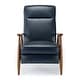 preview thumbnail 23 of 73, Sienna Upholstered Wood Push Back Recliner by Greyson Living