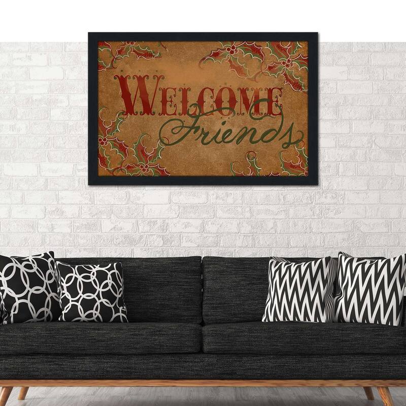 "Welcome Friends" by Jodi Print on Acrylic
