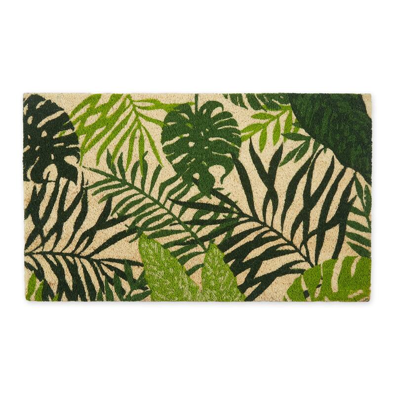 Hey There Fancy Plants Doormat - Tropical Fronds