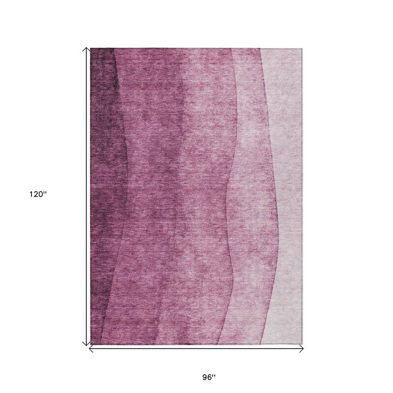 HomeRoots Ombre Transitional Rectangle Outdoor Rug