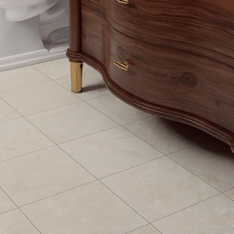 Merola Tile Reve Beige 11-3/4" x 11-3/4" Porcelain Floor and Wall Tile
