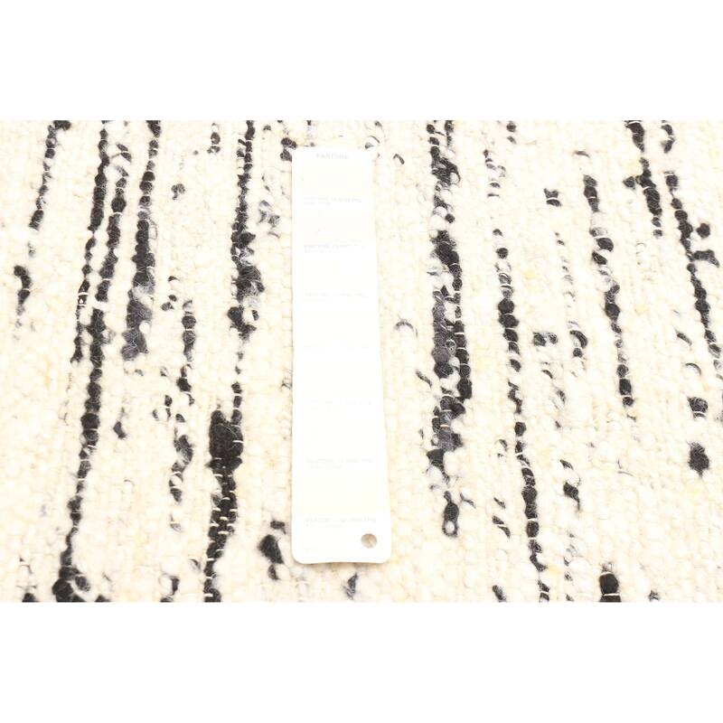 ECARPETGALLERY Braid weave Sienna Cream Wool Rug - 5'5 x 7'7