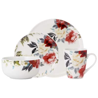 Dinnerset 16PC Rose Garden - 10'5" x 0'5"