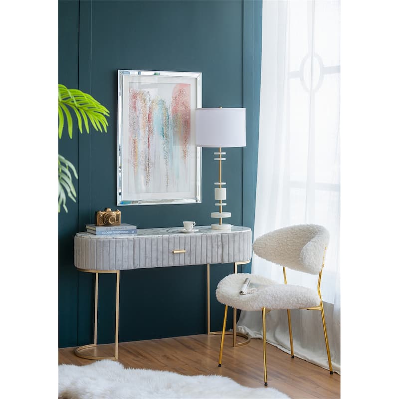 D13x32.8" Table Lamp (Lamp Shade Assembly Required)