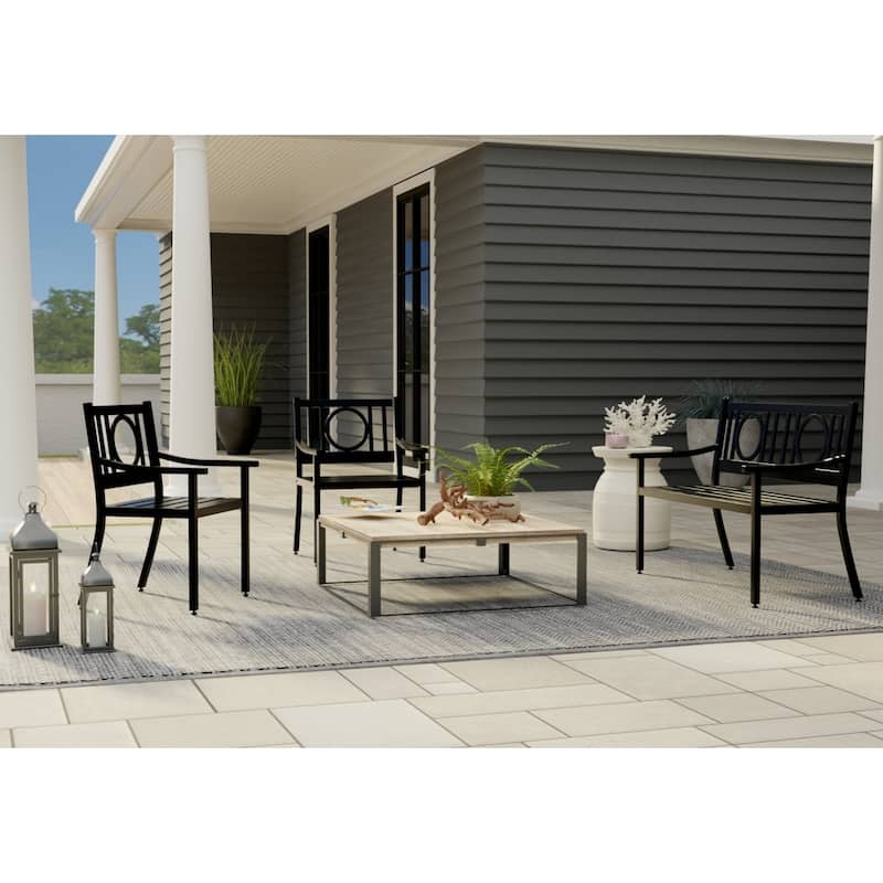 Carolina Living Grammercy Outdoor Chair - Black