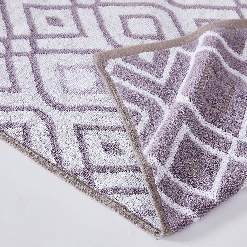 Modern Threads 6-Piece Yarn Dyed Oxford Towel Set