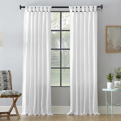 Archaeo Washed Cotton Twist Tab Curtain, Single Panel