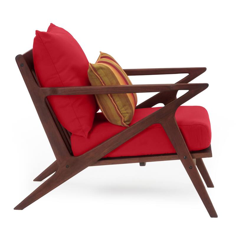 Vaughn 2 Piece Sunbrella Outdoor Patio Club Chairs