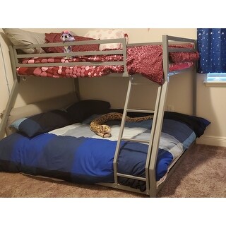 Porch & Den Wilkesboro Metal Twin/Full Bunk Bed