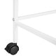 preview thumbnail 13 of 13, White Twin Metal Loft Bed with Desk & Shelves