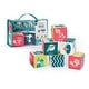 preview thumbnail 1 of 1, Miniland Feel to Learn, Soft Rattle Cubes Set Multi - Children