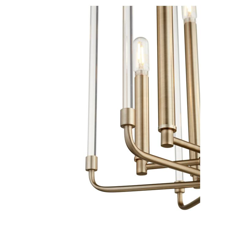 Quorum International Optic 6 Light 16" Wide Pendant