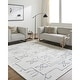 preview thumbnail 1 of 2, Junior Casual Solid Color Wool Area Rug Gray/Black - 2' x 3'