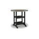 preview thumbnail 4 of 6, Signature Design by Ashley Fairen Trail Black/Driftwood 5-Piece Outdoor Dining Package - 45.13" W x 45.13" D x 42" H