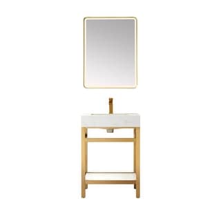 Miseno MV702524 Funes 24" Free Standing Single Basin Vanity Set with