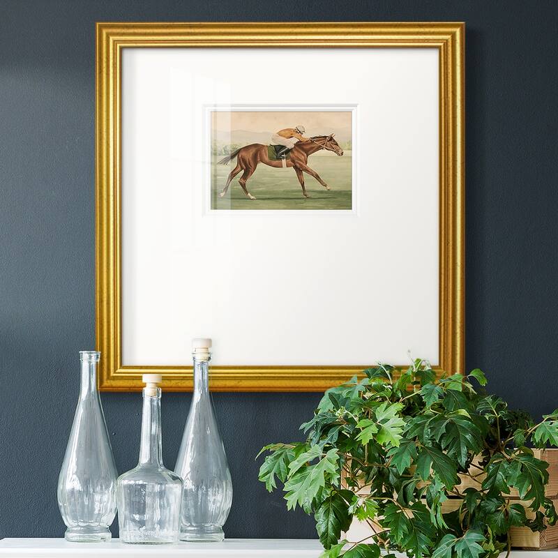 Vintage Equestrian IIPremium Framed Print