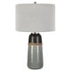 preview thumbnail 4 of 5, Uttermost Coen Gray Table Lamp - 26"H,   Shade 10"H x 15"Dia.