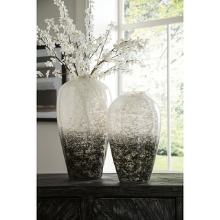 Mirielle White/Gray Vase