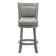 preview thumbnail 41 of 56, Verona Panel Back Swivel Counter Height Stool by iNSPIRE Q Classic