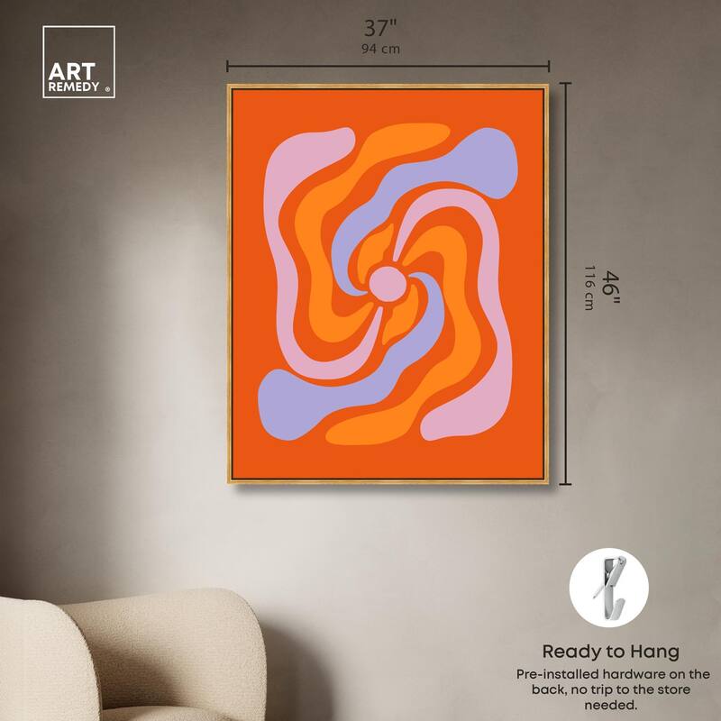 To Paste the Petals Canvas by Art Remedy