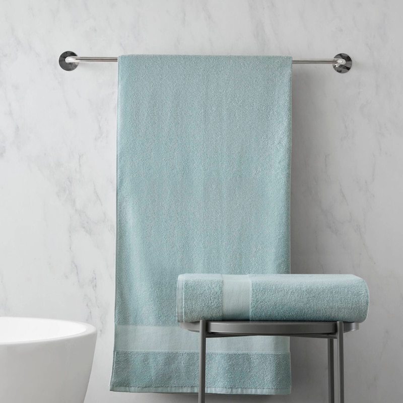Chelsea Square Premium Turkish Cotton 500GSM Plush 6pc Towel Set - 2-Piece - Seafoam