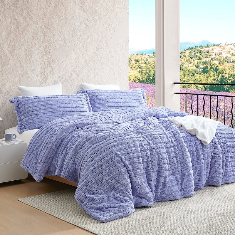 You're Makin Me Plush® - Coma Inducer® Oversized Comforter Set - Provence Purple - Oversized King
