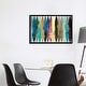 preview thumbnail 6 of 13, iCanvas "Waves Of Color" by Randy Hibberd Framed