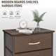 preview thumbnail 36 of 62, VredHom 5 Drawers Vertical Dresser Storage Tower