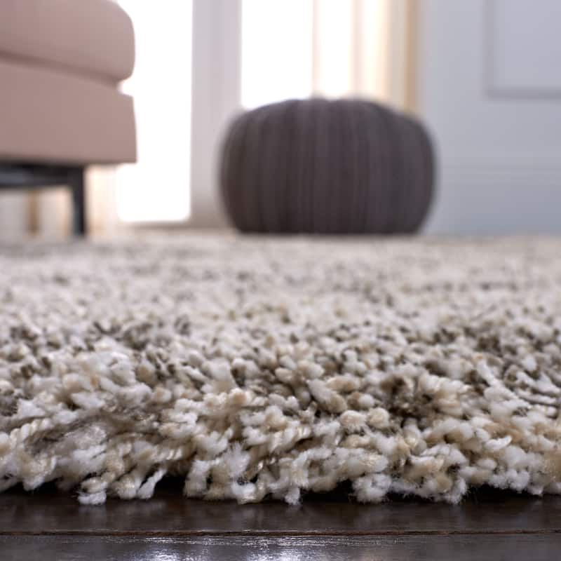 SAFAVIEH Hudson Shag Lulzime Modern Abstract 2-inch Thick Rug