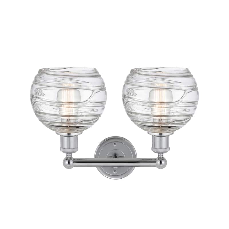 Innovations Lighting Athens Deco Swirl - 2 Light 17" Bath Vanity Light