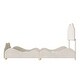preview thumbnail 45 of 52, Velvet Upholstered Platform Bed with Cloud Shaped Slats