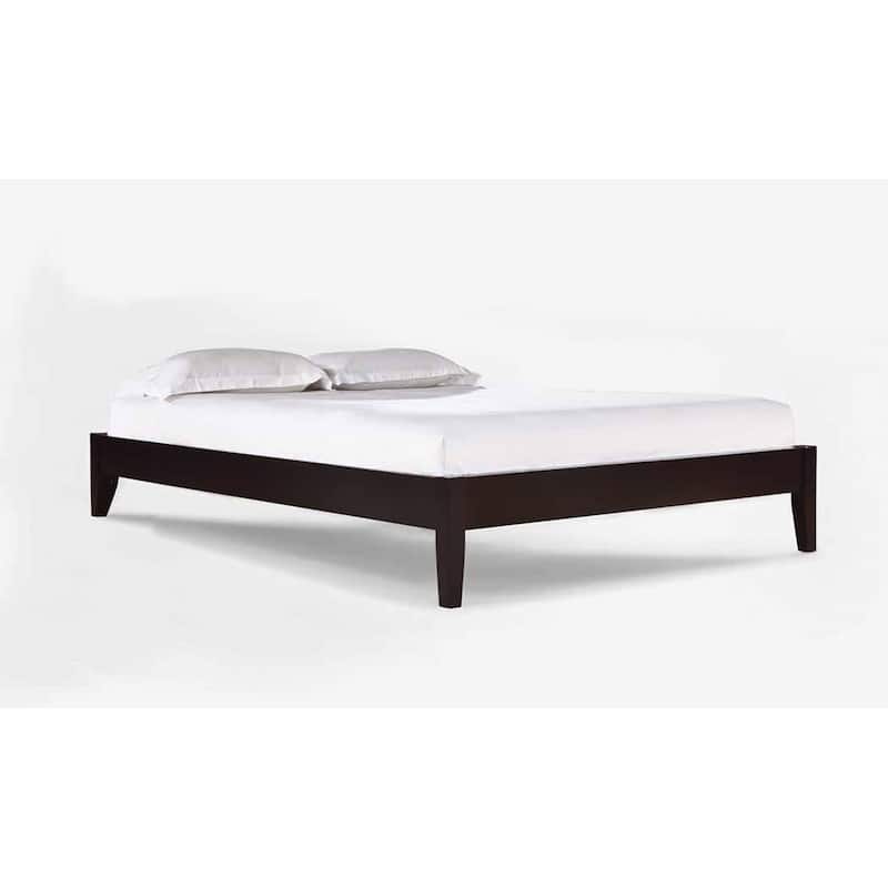 Redmond Contemporary Cappuccino Platform Bed