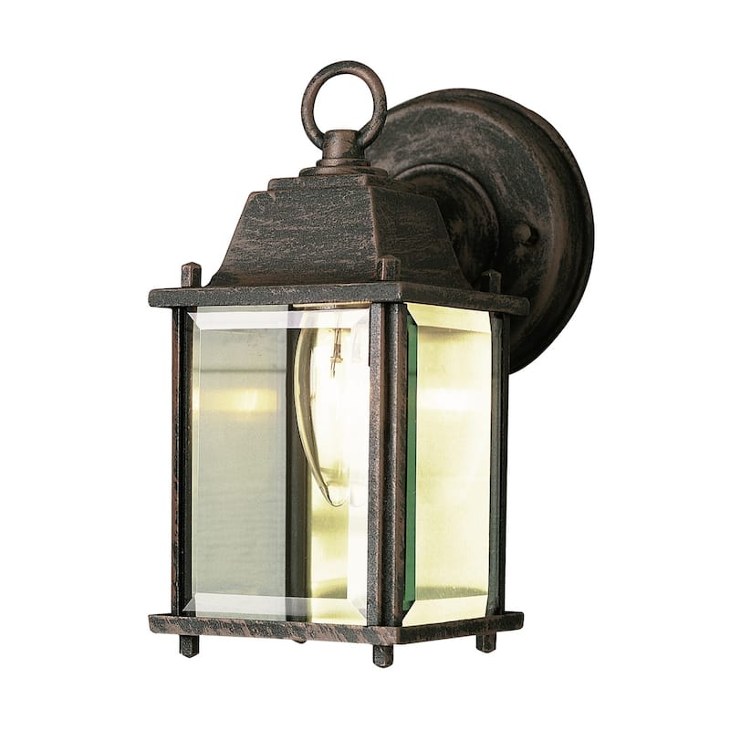 Trans Globe Lighting Purisima Mission 1 Light Lantern Outdoor Wall