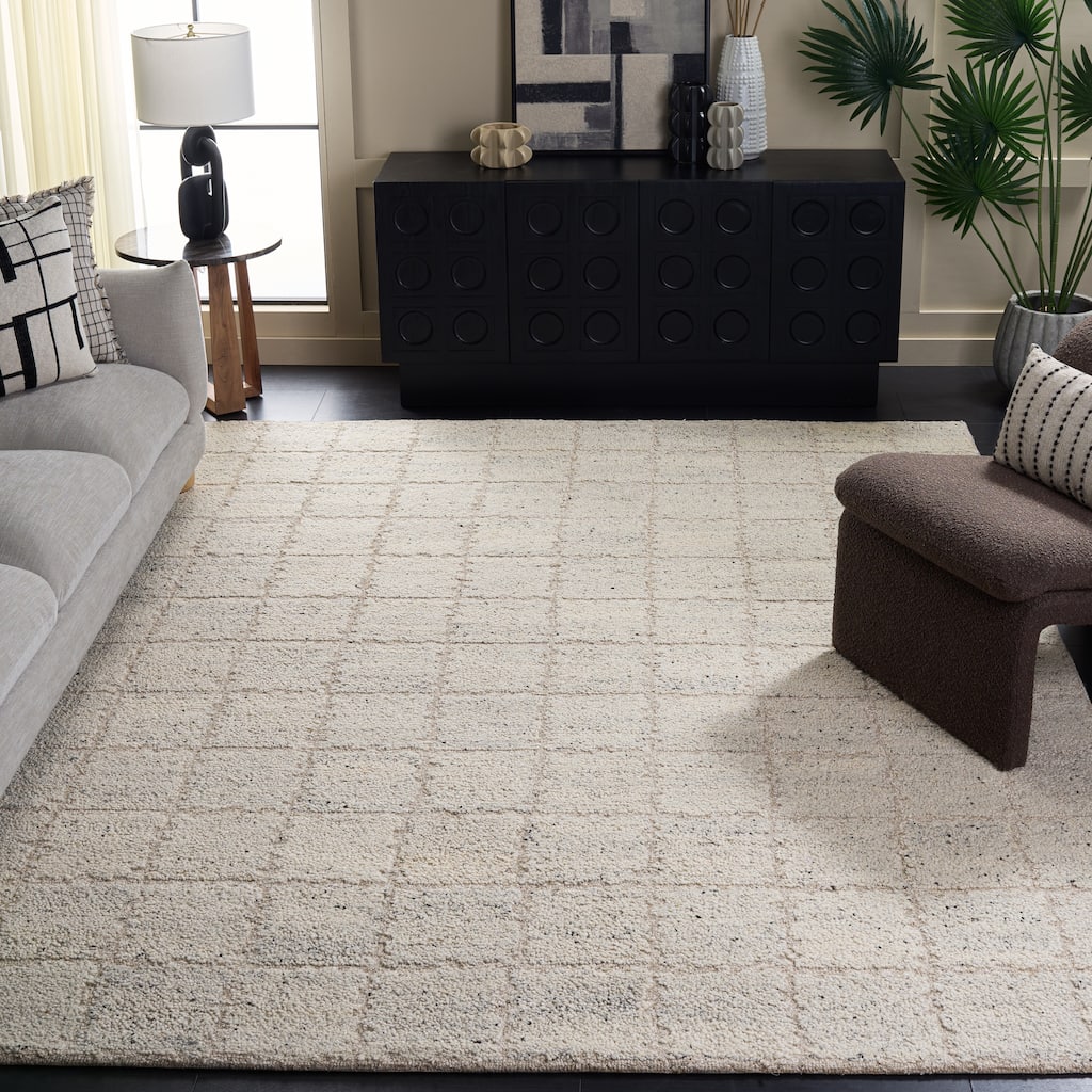 SAFAVIEH Handmade Harvest Imeria Modern Contemporary Wool Rug