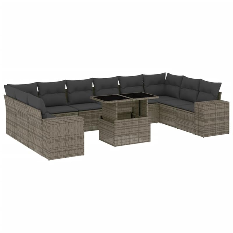 vidaXL Garden Sofa Set - 21.7 x 39.4 x 28.7