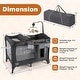 preview thumbnail 3 of 10, Costway 4-in-1 Adjustable Baby Bedside Sleeper with Bassinet Mattress - as pic shows - See Details